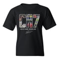 thumbnail image 1 of Remera juvenil negra Cup & Branch homenaje a Ronaldo talla grande, 1 of 1