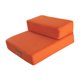 thumbnail image 3 of Escaleras para perros suaves para cama alta con cubierta lavable extraíble Rampa para perros sin deslizamiento Naranja, 3 of 8