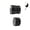 gloss black 23mm, variant on Height Adjustable Aluminum Alloy Bed Risers Furniture Leg Extenders Nonslip Base For Enhanced Support Stability