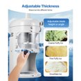 thumbnail image 3 of KFFKFF Commercial Ice Shaver Crusher, 220lbs/hr Electric Fluffy Ice & Snow Cone Machine, 250W 1500RPM Tabletop Fluffy Shaved-Ice Machine, 3 of 8