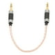 thumbnail image 4 of Cable de audio de 8 núcleos de 3,5 mm a 3,5 mm, cable auxiliar de 5,9 pulgadas para automóvil, auriculares, parlantes y computadoras portátiles, 4 of 8