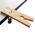thumbnail image 3 of Bench Pin Clamp Set, Wooden Bench Pin Clamp Portable V Slot Multifunctional Easy To Install  for Jewelry Making, 3 of 7
