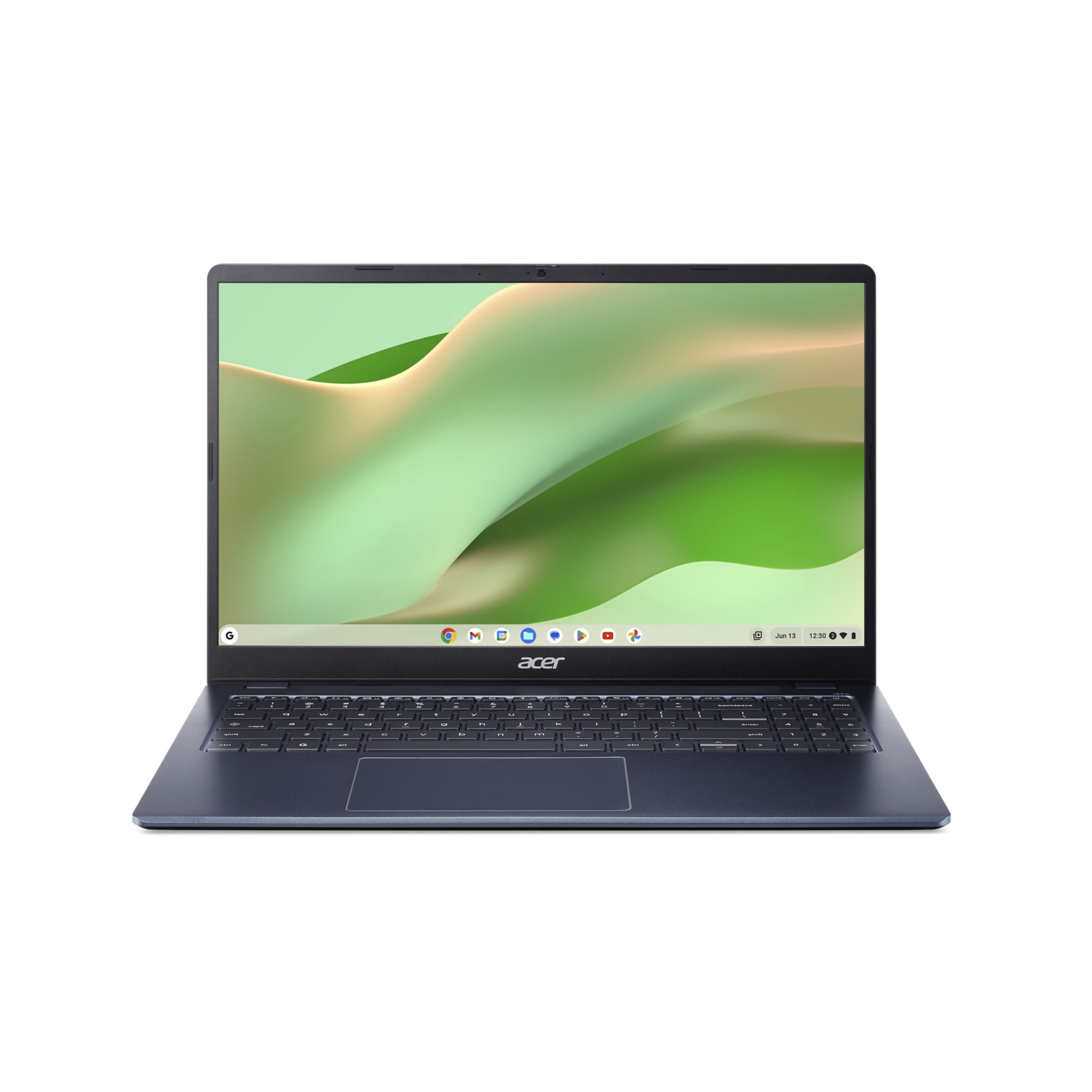 Acer Chromebook 315 15.6-inch FHD (1920 x 1080) Laptop with Google AI, Intel Processor N50, 4GB RAM, 128GB eMMC, Protective Sleeve, Elemental Blue
