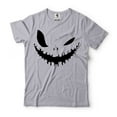 thumbnail image 5 of Halloween Smile Shirt Halloween Party Tee Shirt Halloween Pumpkin Face Shirt Halloween Costume tee (XX-Large Navy Blue), 5 of 6