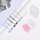 thumbnail image 5 of Tapones para nadar Unique Bargains 1 par con cordón, protección impermeable para los oídos, color blanco, 5 of 5