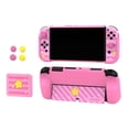 thumbnail image 3 of Nintendo Switch Ensemble de Peau OLED et d'Accessoires - Étui de Protection Intégrale, Porte-Cartes de Jeu et Ensemble de Prises pour Pouce, Trousse de Décalcomanies Résistante aux Rayures pour Console Switch OLED, 3 of 7