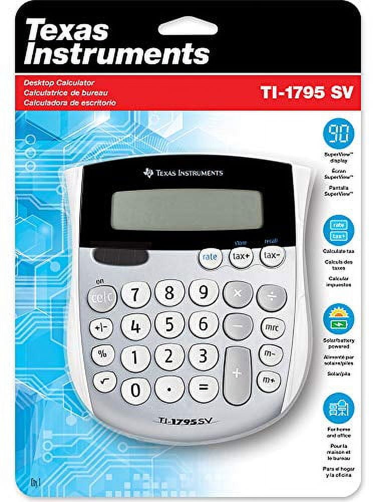 Texas Instruments TI-1795 SV Basic Calculator