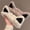 Beige + Khaki, variant on NCQ 2 Packs Cute Cat Ears Spa Headband for Washing Face Makeup Skincare, Kitty Animal Headbands for Women Girls Trendy Stuff Gifts Soft Coral Fleece Facial Wash Hair Accessories (White + Pink)