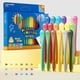 thumbnail image 4 of 12/18/24/36 Color Triangles Bar Shape Erasable Crayons Non-Dirty Hand Colored Pencils Children's Day Gift, 4 of 5