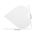 thumbnail image 2 of DEEPCRAFF 6Pcs Plastic Mesh Sheets in White for Craft Mesh Canvas and Heart Embroidery Projects, 2 of 6