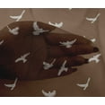 thumbnail image 3 of oneOone Viscose Chiffon Fabric Bird Ikat Fabric Prints By Yard 42 Inch Wide, 3 of 3