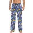 thumbnail image 4 of joogoo Men's Pajama Pants Tennis Racket Balls Soft Long Sleep Lounge Pjs Bottoms S, 4 of 7
