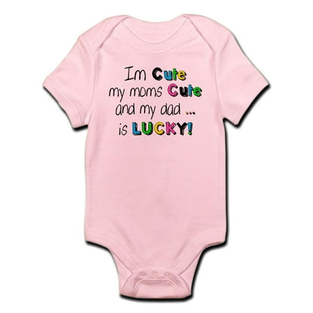 

CafePress - Im Cute... Infant Bodysuit - Baby Light Bodysuit