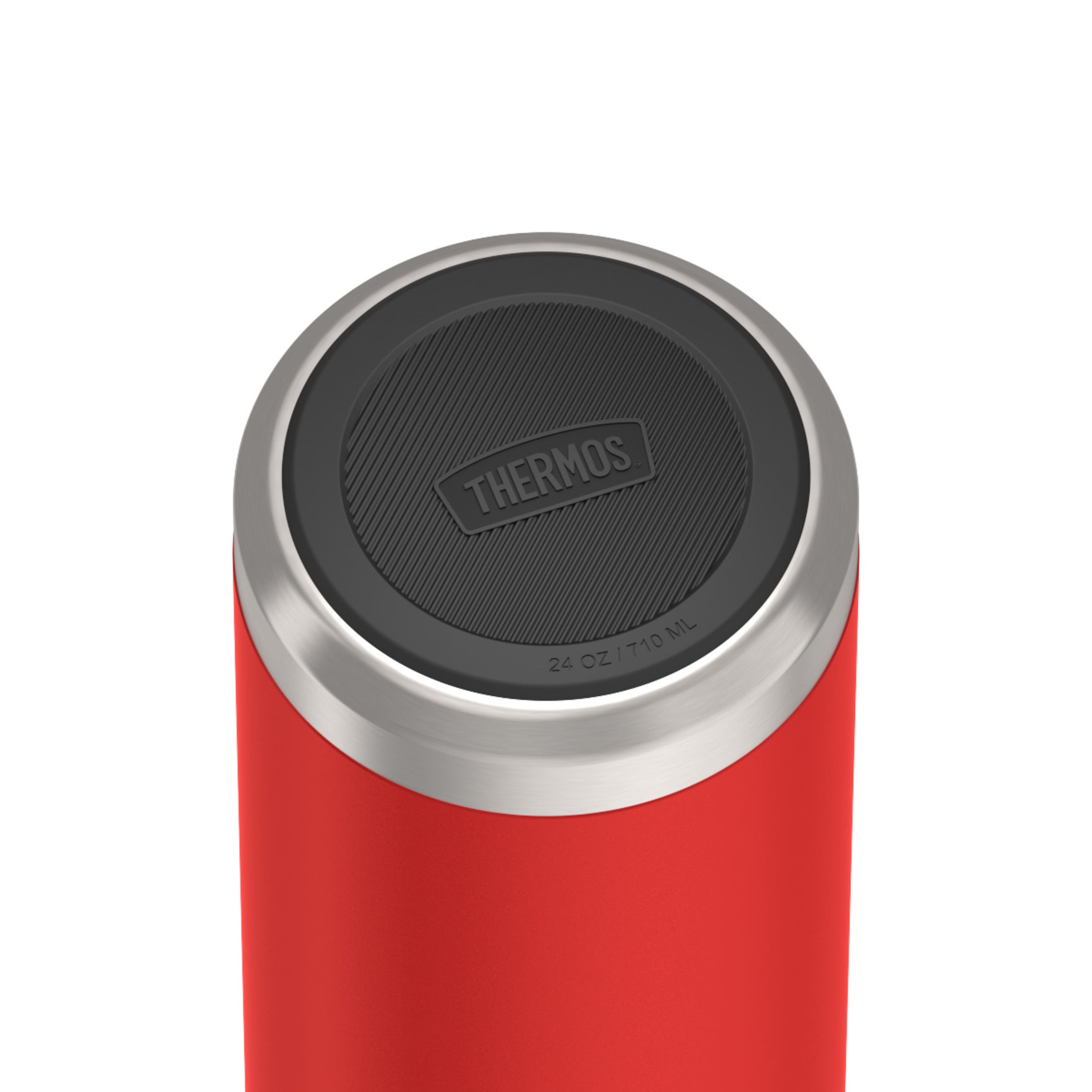 Thermos ICON Series Stainless Steel Vacuum Insulated Water Bottle w/ Spout, Crimson, 24oz