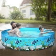 thumbnail image 3 of Portable Inflation-free Hard  Swimming Pool Folding Pool Family Swimming Pool  Swimming Pool for Babies  Adults, 3 of 7