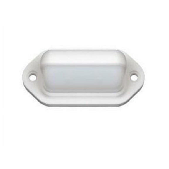 LED Convenience Courtesy Light - Three (3) Warm White LED Inside A Waterproof, Compact 12vdc Fixture Truck, Auto, RV, Aircraft Lighting - Similar to Perko