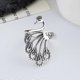 thumbnail image 3 of S925 Silver Rings Jewelry Women's Rings Vintage Adjustable Peacock Rings Sterling Silver Personality Rings, 3 of 5