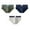 Assorted, variant on Miqool Men's Cotton Underwear Briefs No Fly Covered Waistband Support Pouch Breathable Comfort Underpants, Tag Free & Moisture Wicking, Assorted Color Multipacks