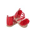 thumbnail image 3 of Meihuid Baby Girls Sandals, Floral Patchwork Strap Non-Slip Flat Shoes, 3 of 7