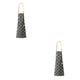 thumbnail image 4 of Injueey Delantal ajustable de gran capacidad de bolsillo para cocinar, accesorios, delantales de limpieza portátiles, regalos para mujeres, hombres, Negro 2piezas, 4 of 6