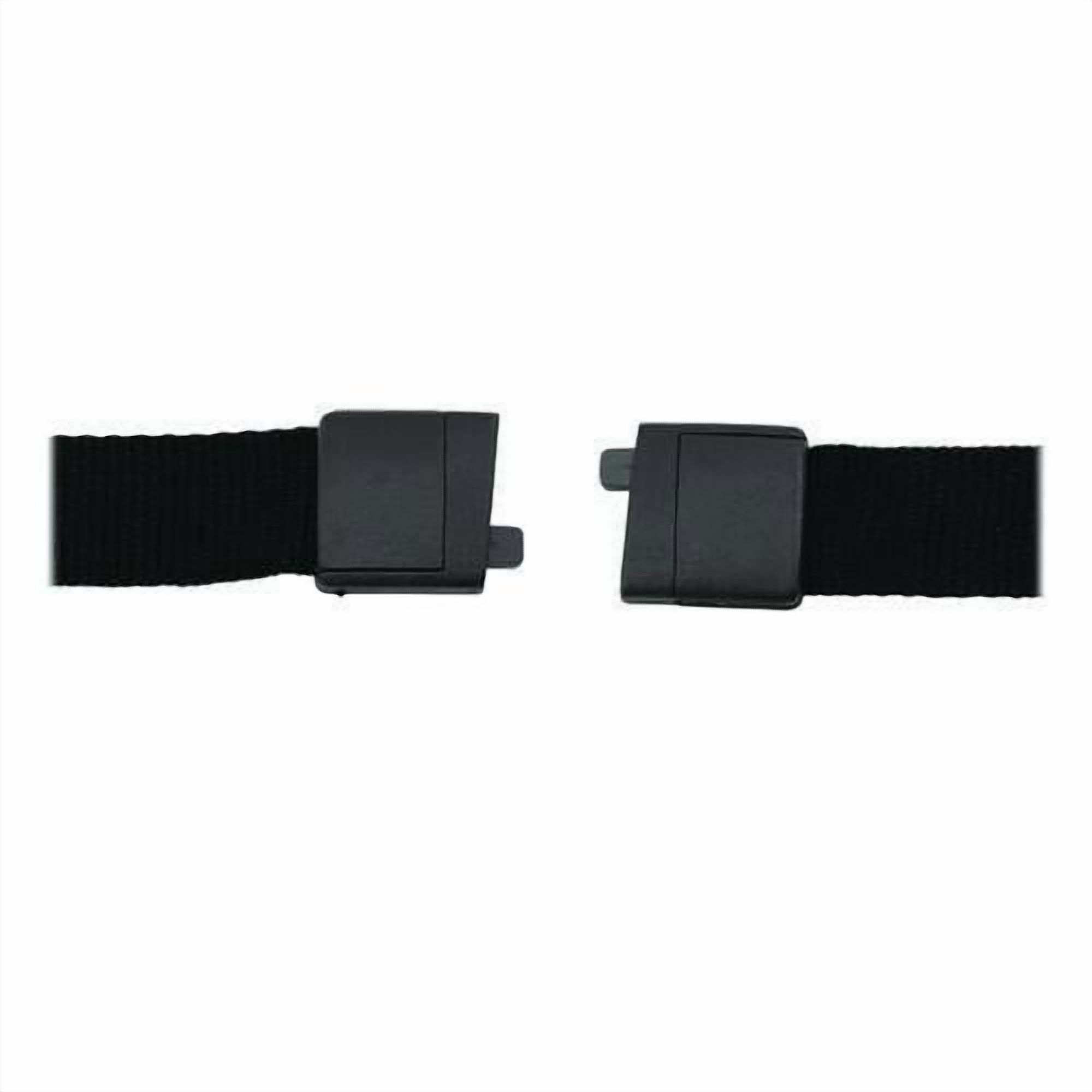 Breakaway Lanyard with Plastic Hook, 36" Long, Black, 12/Pack | Bundle of 5