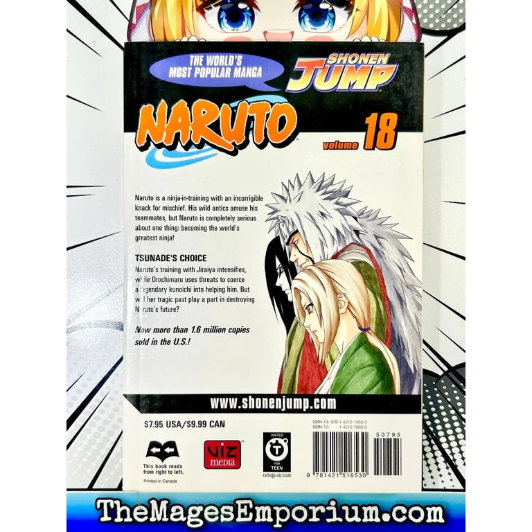 Naruto: Naruto, Vol. 18 (Series #18) (Paperback) - Walmart.com
