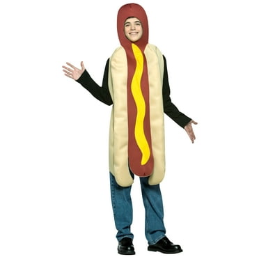 Kids Sublimation Hot Dog Costume Costume - Walmart.com