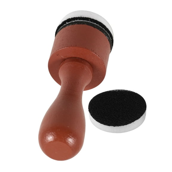 ULTNICE 1 Set Sponge Daubers Round Sponge Paint Brush for Artistic Crafting Brown Sponge Tool