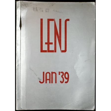 (Custom Reprint) Yearbook: 1939 Washington High School - Lens Yearbook (Portland OR)