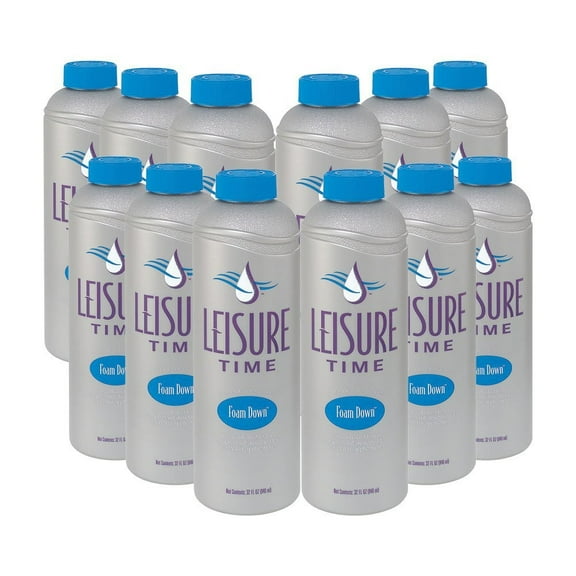 Leisure Time Foam Down 32oz 12 Pack Hot Tub