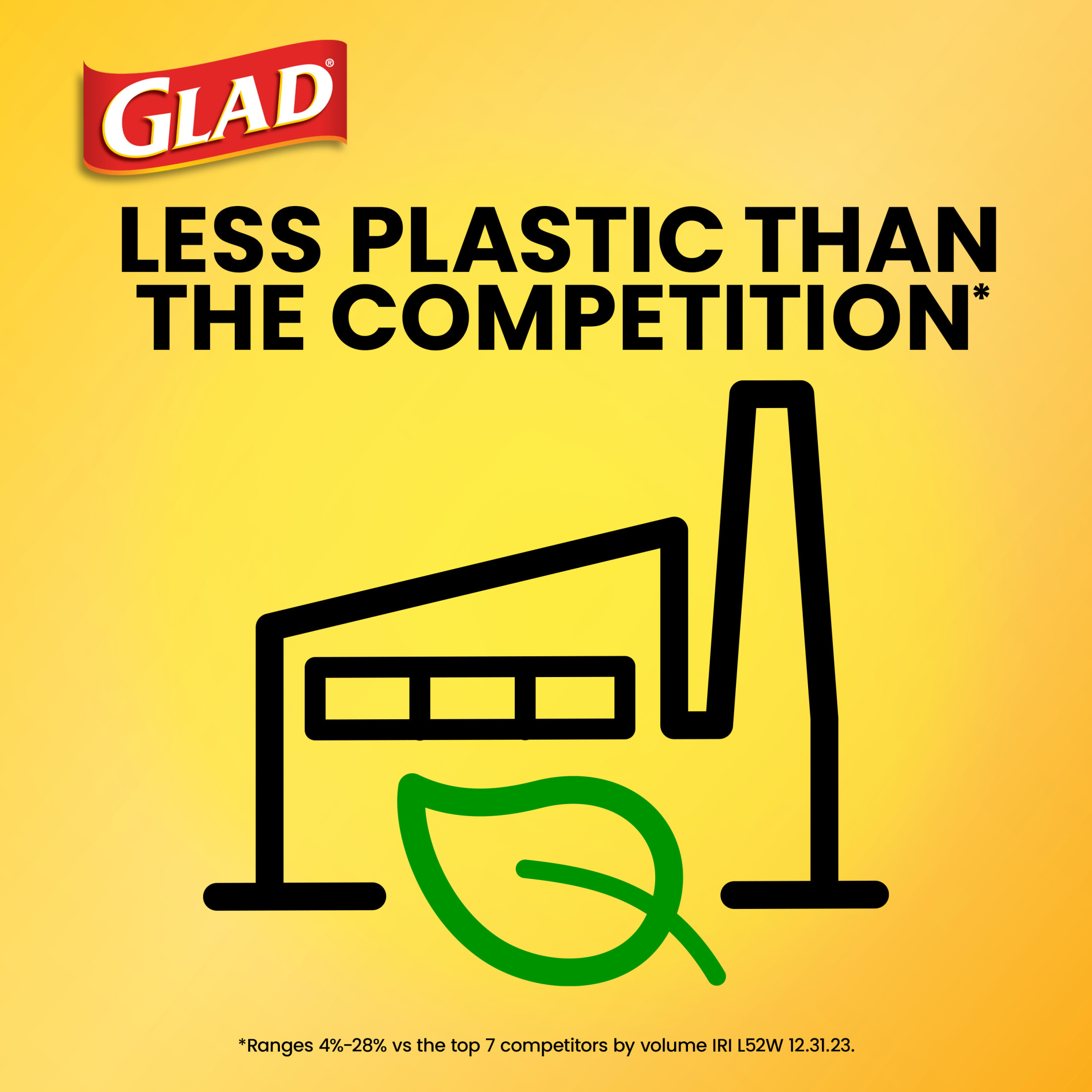 Glad 30-Gallon Quick Tie Heavy Duty Large Trash Bags, 40 Pack photo 5