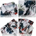 thumbnail image 3 of Men's Flower Shirts and Shorts Sets Casual Button Down Short Sleeve Shirt Hawaiian Suits, 3 of 4