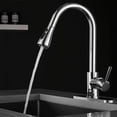thumbnail image 3 of Senlesen Chrome Kitchen Faucet Sink Mixer Faucet Pull Down Sprayer Single Handle w/Cover, 3 of 17