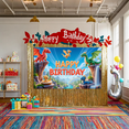 thumbnail image 3 of Colorful Design Banner Fantasy Dragons Decorative Art for Kids Party Celebration Indoor Decoration, 3 of 9