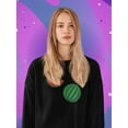 thumbnail image 2 of Watermelon And Slice Sweatshirt Women -SPIdeals Designs, Female Small, 2 of 4