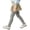 Gray, variant on Bixock Toddler Girls Leggings Warm Knit Pantyhose Tights Footless Elastic Waist Bow Solid Color Soft Stretch Dance Training Indoor Casual Wear Size 4-5Years