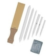thumbnail image 1 of Blending Stump, Multifunctional Drawing Tools Blending Stumps Set Professional Soft Pencil Blender with 6 Blending Stumps Eraser Sandboard for Drawing, 1 of 7
