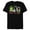 Black, variant on Disney The Nightmare Before Christmas Snow Family Trip 2024 - Short Sleeve Blended T-Shirt for Adults - Customized-Dark Heather