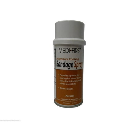 Medi-First Bandage Spray with Aerosol 3 Oz. Can by Medique