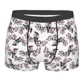 thumbnail image 4 of Goofa Bird Printed Men's Boxer Briefs Underwear, Moisture-Wicking Underwear, Trunk,Soft and Breathable Cotton Underwear-XX-Large, 4 of 9