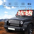 thumbnail image 5 of Kdxio Fresh Red Tomato Print Front Windshield Sun Shade,Folding Auto Sunshade for Car Truck SUV-Medium, 5 of 7