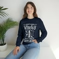 thumbnail image 4 of Women's  Funny Witch Halloween Sweatshirt, Today's Mood Witchy, 4 of 4