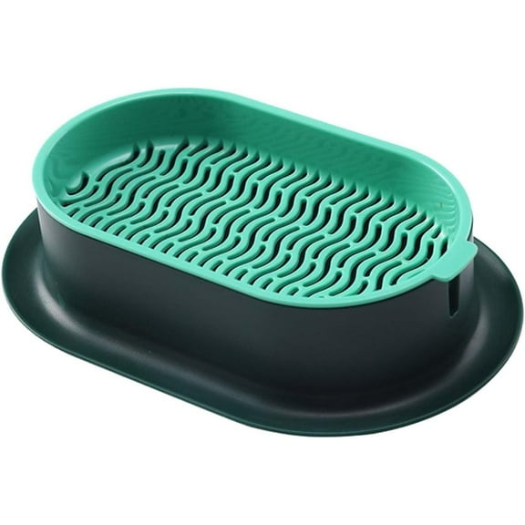 Miommo Cat Grass Growing Kit, Hydroponic Wheatgrass Planter with Seed Sprout Tray, Indoor Pet-Friendly Planter Box for Cats, 19x12.3x4.5cm