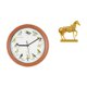 thumbnail image 1 of Reloj de pared,Reloj de pared con pájaro cantor Relojes de pared con pájaros,Relojes de pájaros con sonido Reloj decorativo que canta,Estatuas de caballos,Estatuas de caballos Figura de, 1 of 8