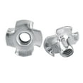 thumbnail image 2 of Zinc Plated T Nuts 5 Sizes Carbon Steel Tee Nuts, Convenient to Use, Strong and  For Woodworking Furniture, 2 of 7