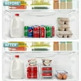 thumbnail image 2 of Sorbus Soda Can Organizer for Refrigerator & Egg Holder for Fridge Set, 2 Stackable Can Holder Dispenser Holds 12 Cans Each & 1 Egg Holders with Lid holds 14 eggs for Fridge, Pantry, Freezer, BPA-Free, 2 of 7