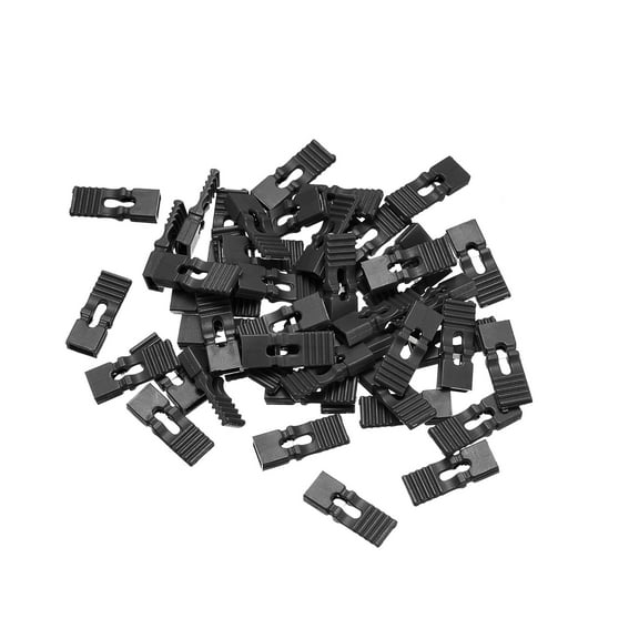 50pcs 2.54mm Jumper Cap Lengthened Short Circuit Connection Cap Black