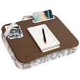 thumbnail image 1 of LAPGEAR Designer Lap Desk with Phone Holder and Device Ledge - Hummingbird Toile - Fits up to 15.6 Inch Laptops - Style No. 45413, 1 of 7