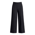 thumbnail image 7 of Mifsaly Womens Work Pants Business Casual Straight Leg Slacks Front Seam Stretch Elegant Comfortable Office Casual Trousers with Pockets Black,M, 7 of 7