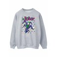 thumbnail image 1 of DC Comics Womens Batman Joker Cards Jump Sweatshirt, 1 of 3